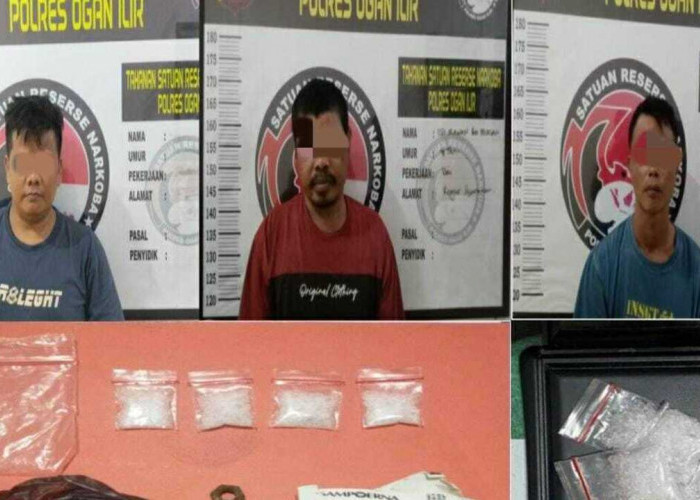 Tiga WBP Kelas II A Tanjung Raja Selundupkan Sabu Di Gerobak Sampah, Kini Diamankan Polisi