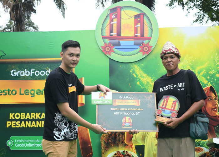 Rayakan Tokoh dan Kuliner Legendaris Palembang,  Grab Gelar Festival Legendaris GrabFood