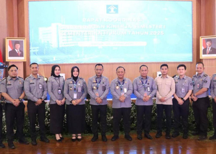 Pembukaan Rakor Pengendalian Kinerja Semester I Tahun 2025: Menteri Hukum Apresiasi Pembentukan 3.258 Posbanku