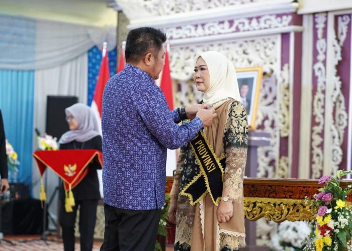 Feby Deru Resmi Jadi Bunda PAUD Sumsel, Teguhkan Komitmen Ciptakan Anak Cerdas dan Berkarakter