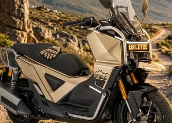 Bukan Skutik Biasa, LETBE NOMAD 350 Tampil Futuristis dengan LED Matrix Canggih. 