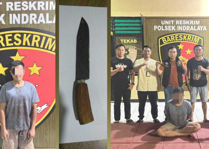 Teror Pisau di Indralaya, Pria Pengangguran Ancam Tetangga dan Sempat Serang Saksi