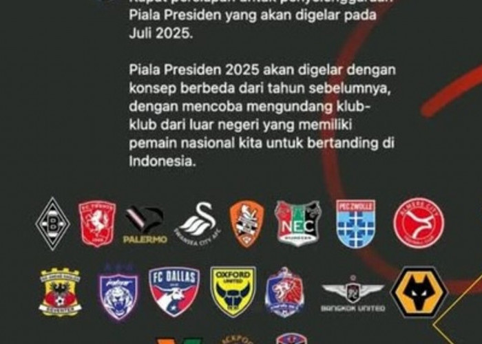 Piala Presiden 2025: Erick Thohir Undang Klub Luar Negeri, Apa yang Berbeda?