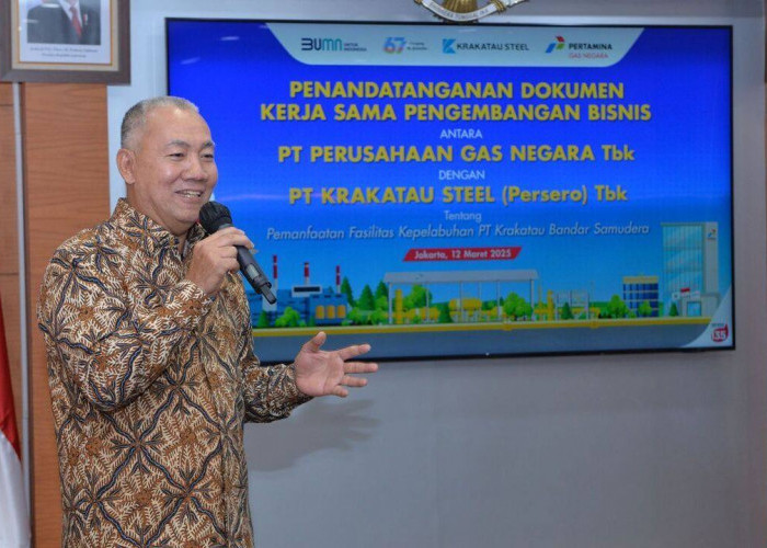 PGN dan Krakatau Steel Kembangkan Infrastruktur LNG di Kawasan Pelabuhan untuk Perluas Layanan Gas Bumi