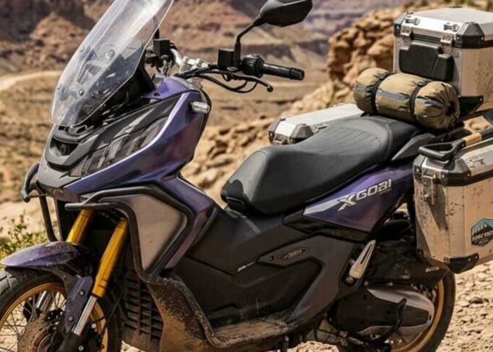 ARIIC GOBI 250, Skutik Adventure Murah, Fitur Melimpah Siap Tantang Scooter Premium. 
