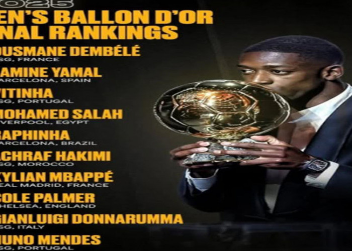 Daftar Lengkap Pemenang Ballon d'Or 2025