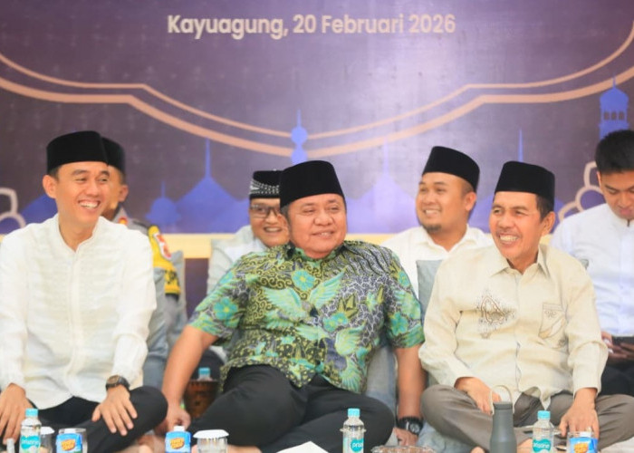 Safari Ramadan 1447 H di OKI, Herman Deru Soroti Jalan dan Jembatan Demi Kemajuan Daerah.