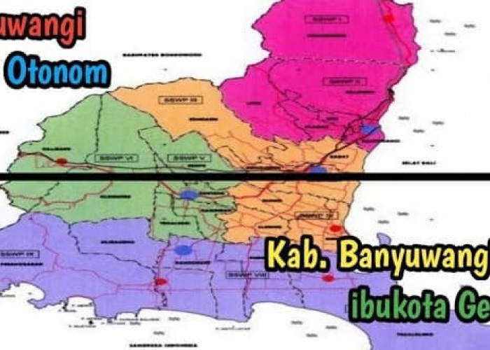 4 Fakta Pemekaran Kabupaten Banyuwangi Provinsi Jawa Timur, Kepadatan Penduduk Hingga Kesejahteraan Rakyat