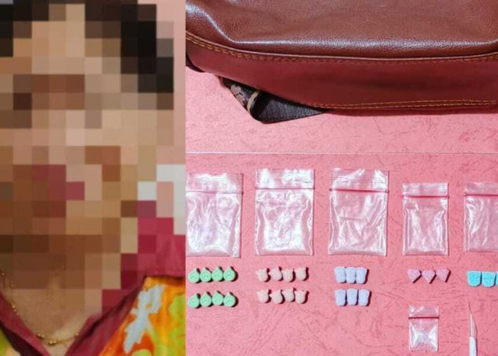Polisi Ringkus Pengecer Narkotika Perempuan di Tulung Selapan, Puluhan Butir Ekstasi Disita
