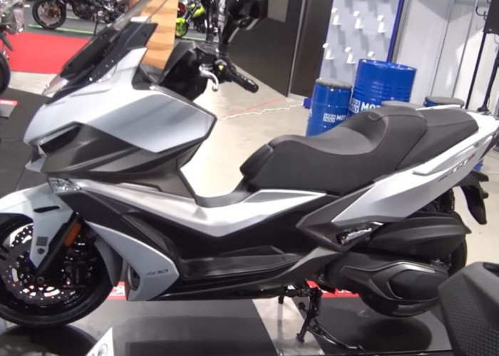 Kymco Xciting VS 400 Meluncur: Maxi-Scooter 400cc Bertenaga Buas, Siap Tantang Yamaha XMAX 
