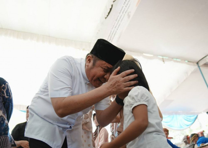 Hadiri Tahun Baru Islam di Air Batu Banyuasin, Herman Deru Tekankan Makna Doa dan Silaturahmi
