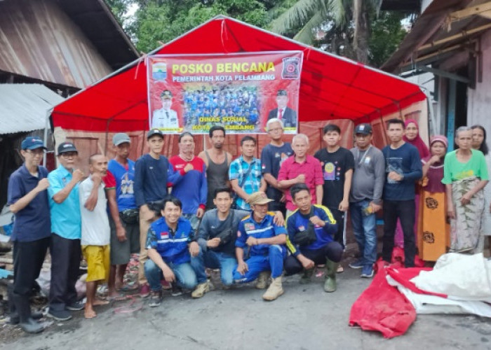 Pj Walikota Palembang Instruksikan Dinsos dan Tim Tagana Bantu Warga Terdampak Banjir