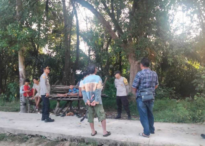 Datangi Markas Sabung Ayam yang Viral di Medsos, Polsek Rantau Alai Kecele