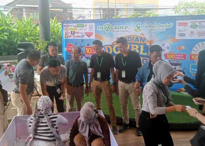 Pengundian Double Untung JM Group 2026 Diserbu Pelanggan, 19 Ribu Kupon Diundi di Palembang