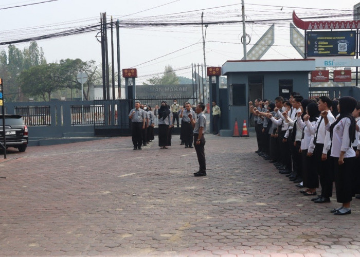 Awali Pekan Kerja, Kemenkum Sumsel Ingatkan Pentingnya Disiplin dan Kesehatan ASN
