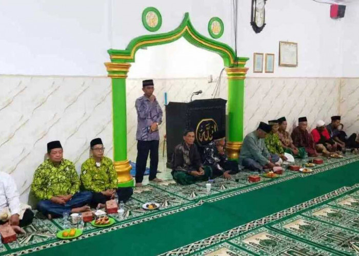 Semarak Maulid Nabi, PD DMI OKU Safari ke Masjid Jami’atul Muslimin Kurup
