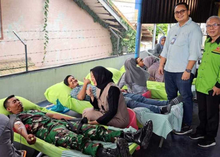 Peringati HUT ke-130 Tahun 2025, BRI Cabang Prabumulih Gelar Donor Darah