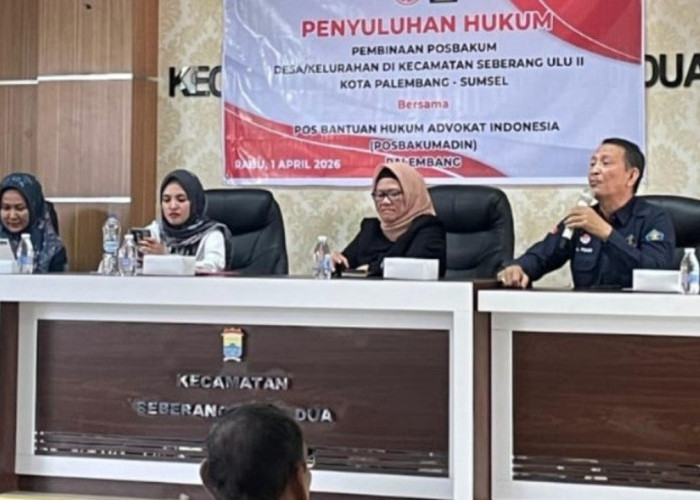 Kemenkum Sumsel Lanjutkan Percepatan Pelaporan Posbankum, Jangkau Seberang Ulu II dan Gandus