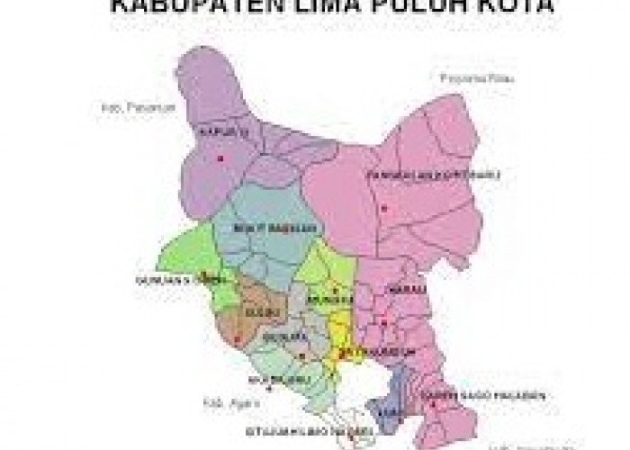 Onde Mande! Usul Kabupaten DOB Pemekaran Kabupaten Lima Puluh Kota Provinsi Sumatera Barat Tapi Belum Ada Nama