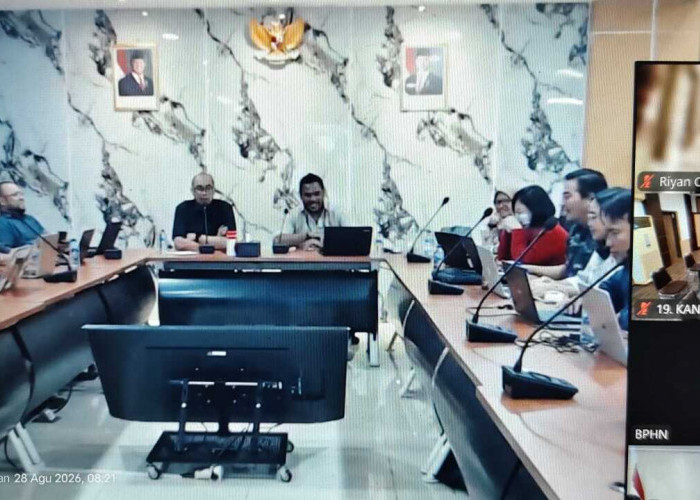 Evaluasi Penilaian IRH 2026, Kanwil Kemenkum Sumsel Perkuat Pendampingan Pemda