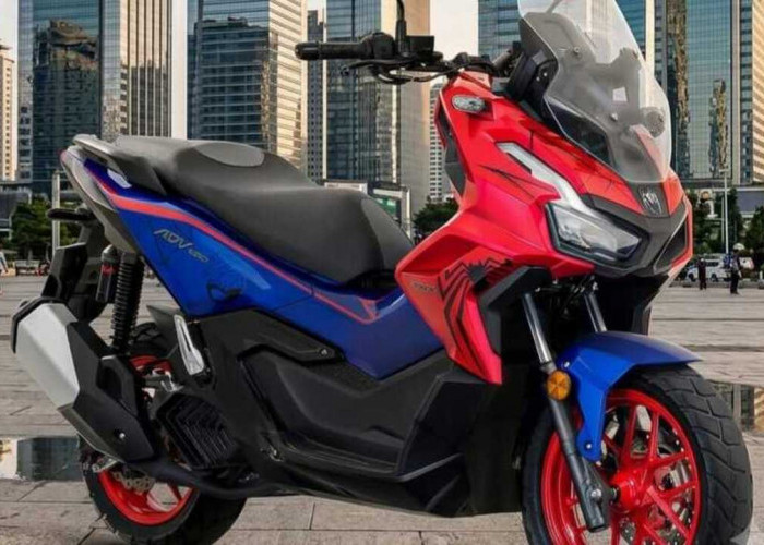 Honda ADV160 Disulap Jadi Motor Spider-Man, Bikin Anak Muda Gagal Fokus. 