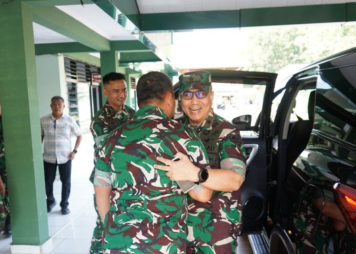 Dandim 0402/OKI Terima Kunjungan Tim Wasev Bakti TNI 2025