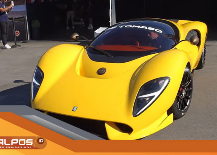 Dari Prototipe hingga Kenyataan : De Tomaso P72 Dalam Debut Spektakuler, Diproduksi Tahun Ini !