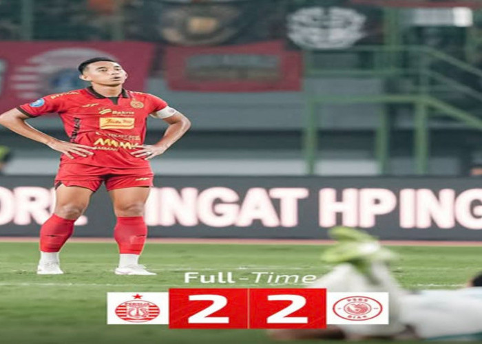 Persija Gagal Tundukkan 10 Pemain PSBS Biak, Duel Berakhir 2-2!