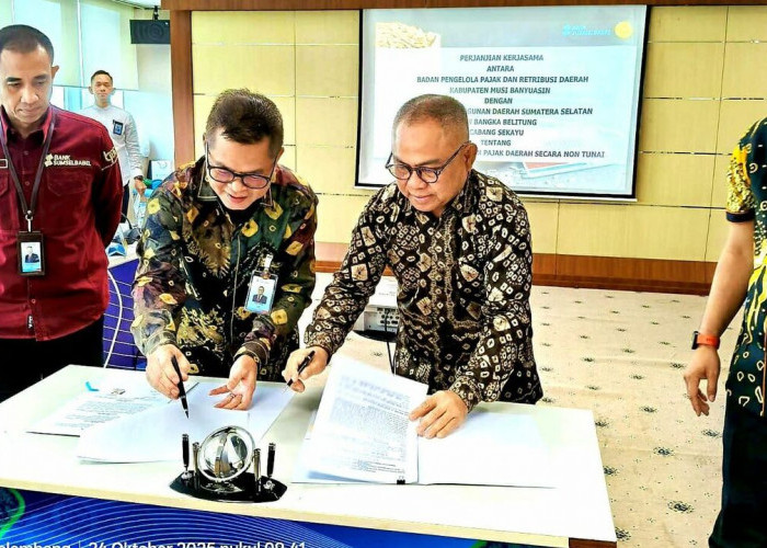 Pemkab Muba Gandeng Bank Sumsel Babel Perkuat Sistem Pajak Daerah Digital dan Transparan