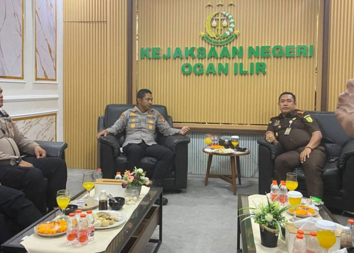 Tindaklanjuti Arahan Kapolri, Kapolres Ogan Ilir Perkuat Sinergi dengan Kejari Ogan Ilir