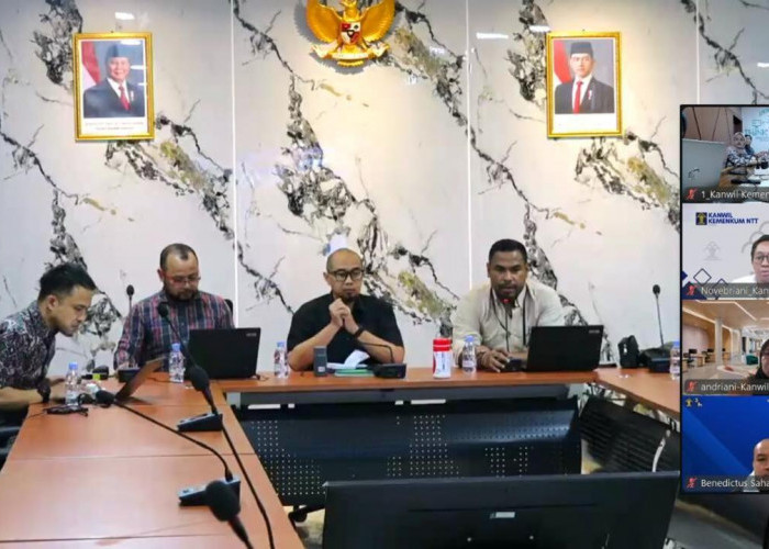 Menuju IRH 2027, Kemenkum Sumsel Ikuti Mekanisme Penilaian IRH secara Virtual