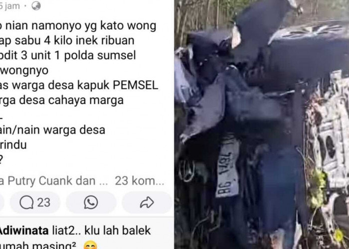 Mobil Terbalik Gegerkan Ogan Ilir, Diduga Milik Bandar Narkoba, Polisi Amankan 4 Kg Sabu dan 3.000 Ekstasi