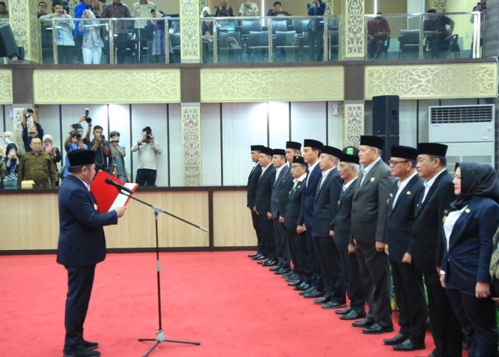 Gubernur Herman Deru Kukuhkan KDEKS Serentak se-Sumsel, Dorong Penguatan Ekosistem Ekonomi Syariah