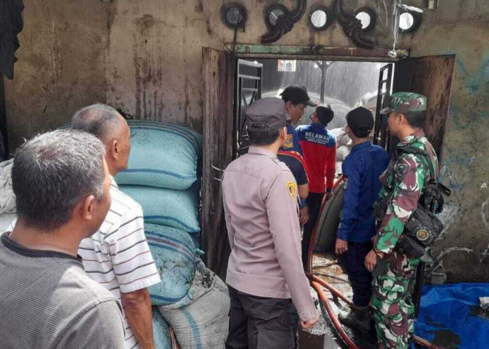 Gudang Kopi di Ogan Ilir Hangus Terbakar, Kerugian Capai Rp100 Juta