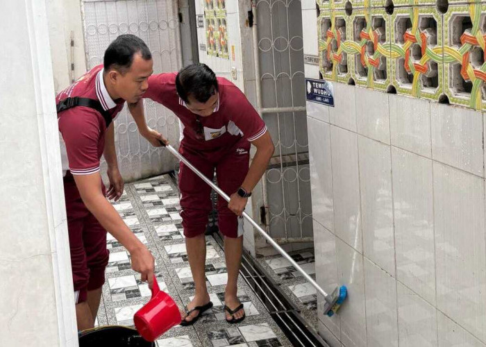 Polri Peduli Rumah Ibadah, Dit Intelkam Polda Sumsel Gelar Bakti Religi Sambut HUT Bhayangkara ke-79