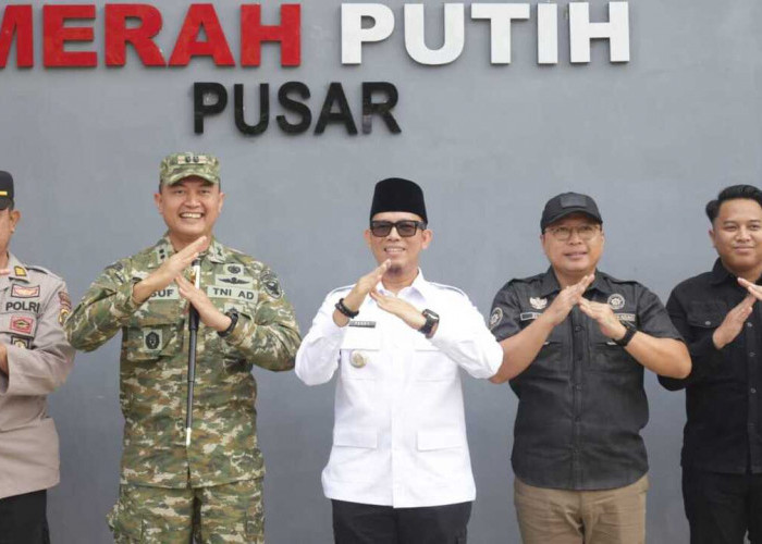 Bupati OKU Ikuti Peresmian 1.061 Koperasi Merah Putih Serentak oleh Presiden Prabowo