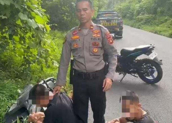 Amankan Pelaku Balap Liar di Jalan Raya Baturaja-Muaradua