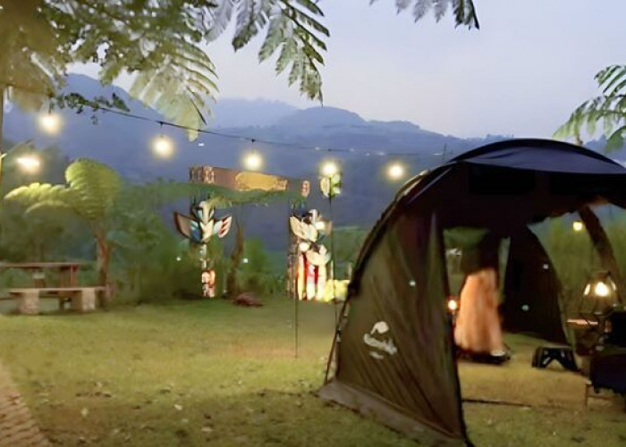 Pengalaman Seru Camping Adventure di Puncak Bukit Indian Hill Megamendung Bogor  