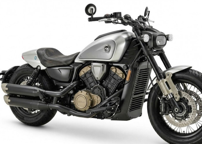 QJMotor SRV 600V, Cruiser V4 561cc Suaranya Berkarakter Moge Amerika! 