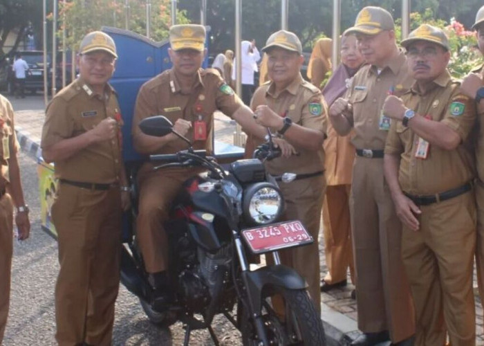 Dapat Bantuan Motor Perpustakaan Keliling, Pj Sekda Prabumulih: Mudahkan Anak-Anak Akses Bacaan Berkualitas