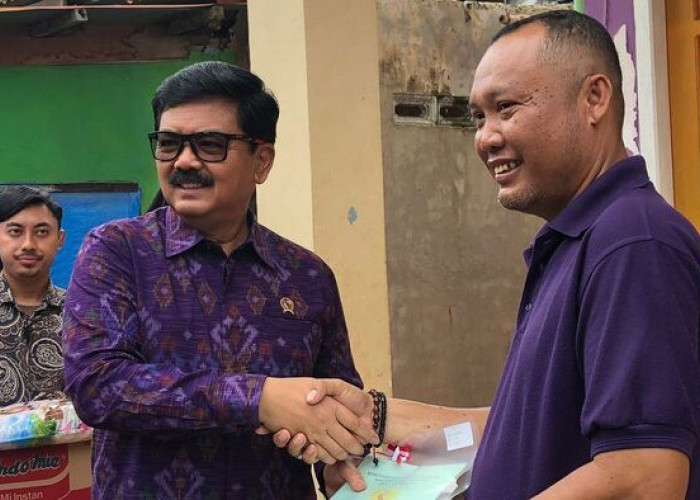 Menteri ATR/BPN Berkunjung ke Sumsel Bagikan Sertifikat Hak atas Tanah