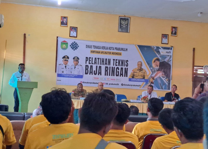 Disnaker Prabumulih Gelar Sharing Session Industri Baja Ringan, Tekan Angka Pengangguran dan Tingkatkan Skill 