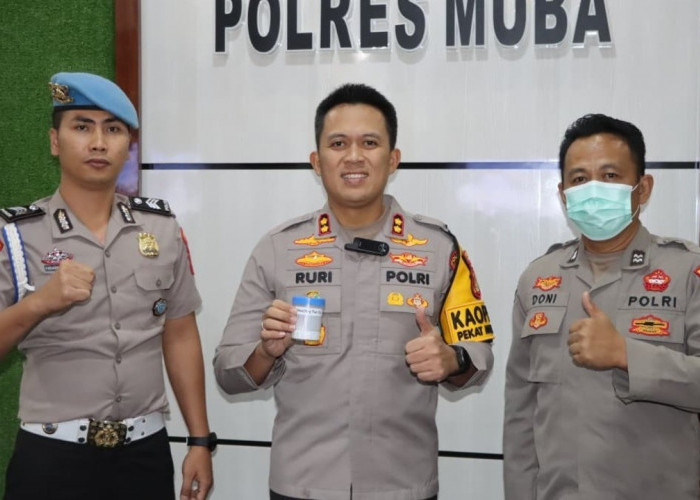 Tes Urine Mendadak di Polres Musi Banyuasin, 16 Pejabat Utama Dinyatakan Negatif Narkoba