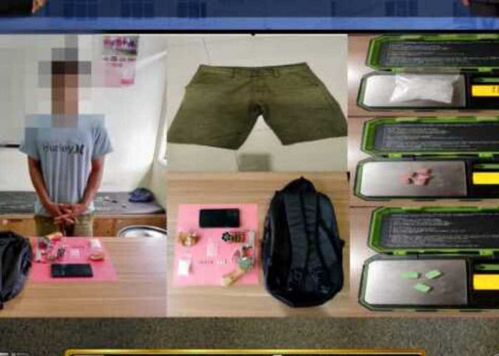 Polres OKI Ungkap Dua Kasus Narkoba Beruntun, Sita Sabu, Ekstasi, dan Senpi Rakitan di Mesuji Raya