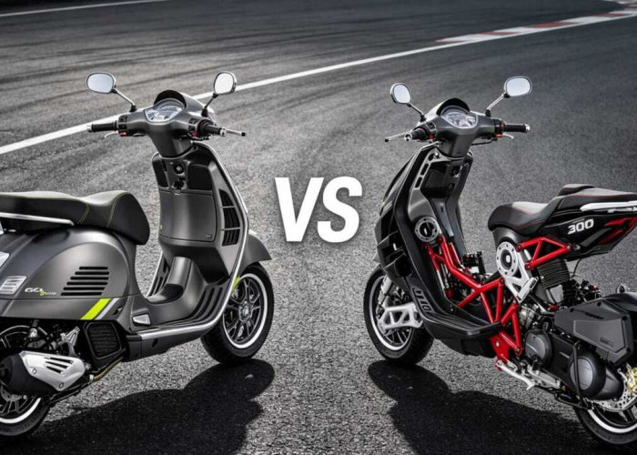 Vespa 310 Ditantang Dragster 300, Siapa Menang? Ini Perbandingan Lengkapnya