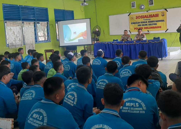 Pembekalan MPLS, Ajak Pelajar Jauhi Judi Online dan Narkoba