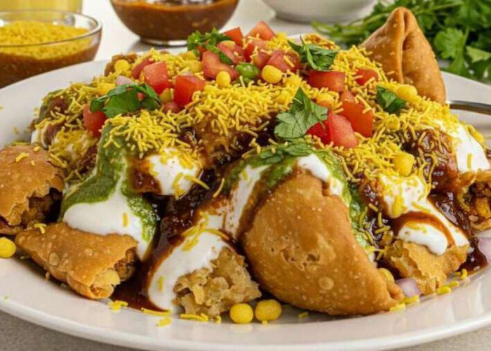 Samosa Chaat : Kelezatan Kuliner India yang Menggugah Selera