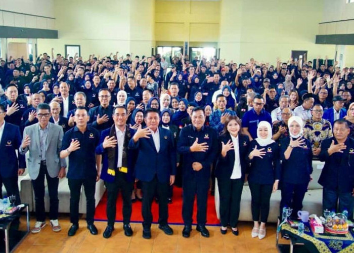 Pelantikan Ketua DPD NasDem Muba Jadi Tonggak Awal Konsolidasi Menuju Kemenangan Pemilu