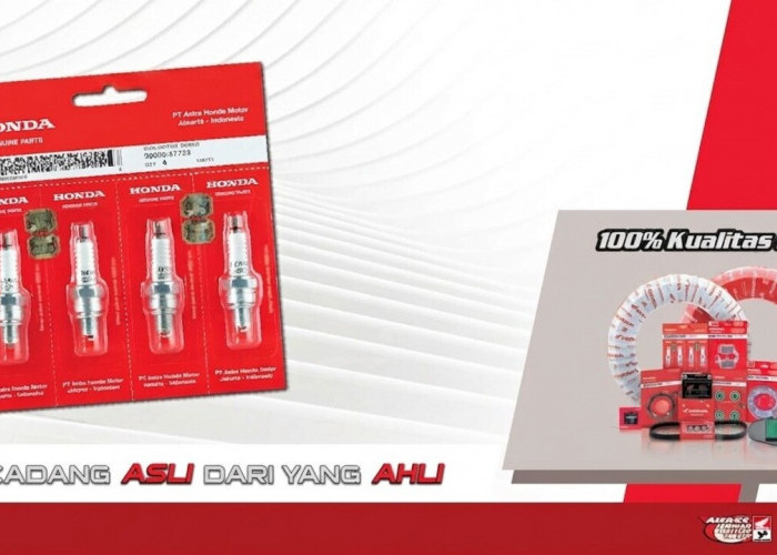 Astra Motor Sumsel Ingatkan Pentingnya Ganti Busi Tepat Waktu dan Gunakan Honda Genuine Parts