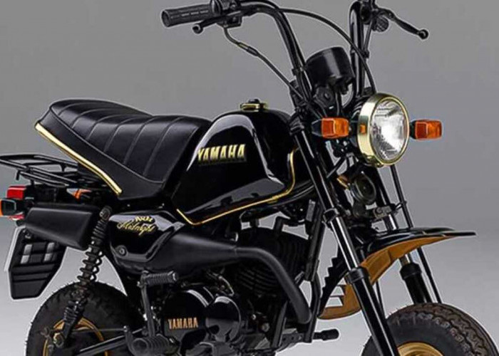 Langka dan Ikonik! Yamaha Pocke Midnight, Motor 50cc Kecil dengan Aura Premium